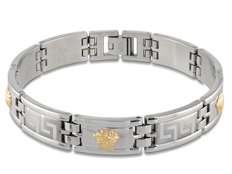 versace bracelet stainless steel.